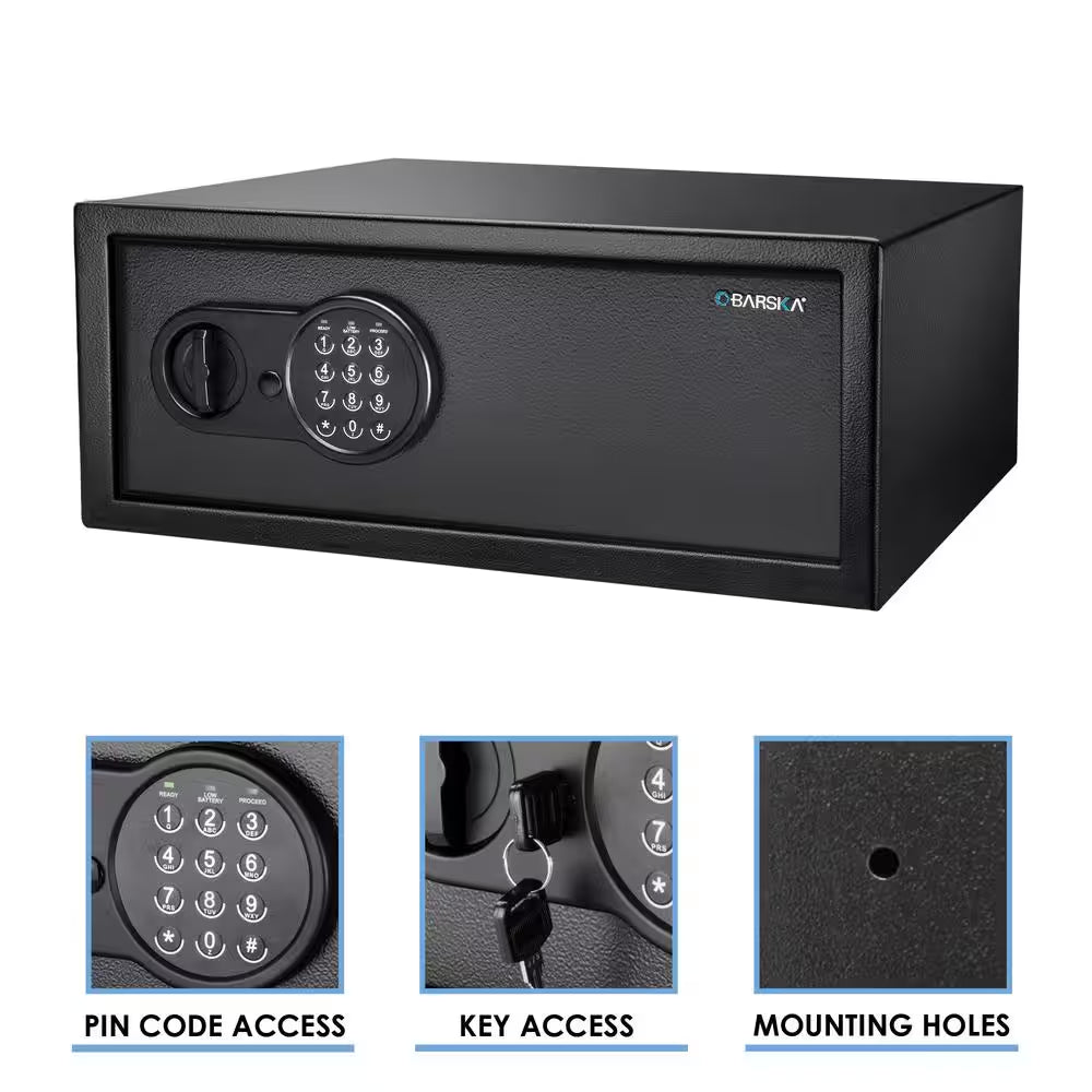Digital Keypad Security Safe, 1.2 Cu. Ft.