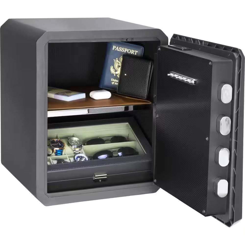 1.5 Cu. Ft. Touchscreen Biometric Keypad Security Safe