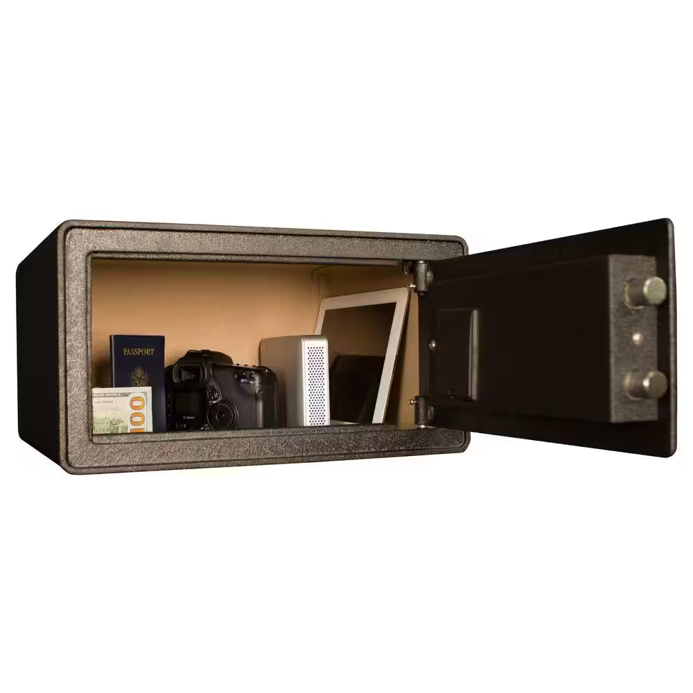 S Series 1.27 Cu. Ft. All Steel Security Safe with Biometric Lock, Textured Black