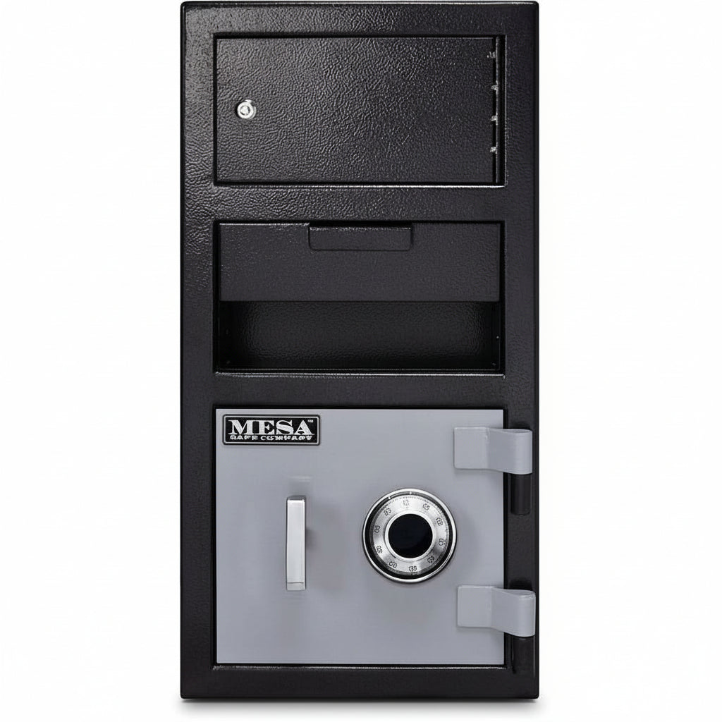 Mesa Safe MFL2014C-OLK Depository Safe 1.5 Cu Ft with Mechanical Lock, Exterior Locker