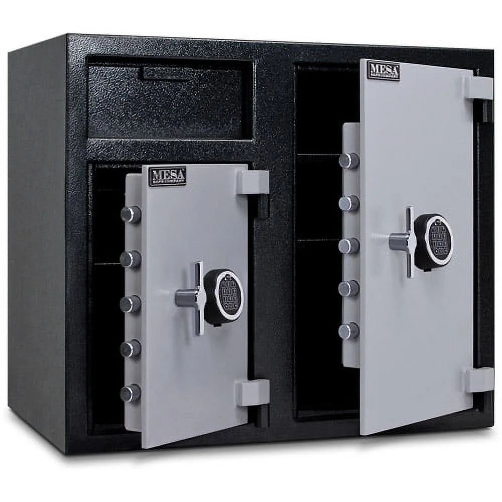 Mesa Safe MFL2731EE Wide Body Depository Safe, Dual Electronic Locks