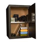 S Series 1.91 Cu. Ft. All Steel Security Safe with Biometric Lock, Textured Black
