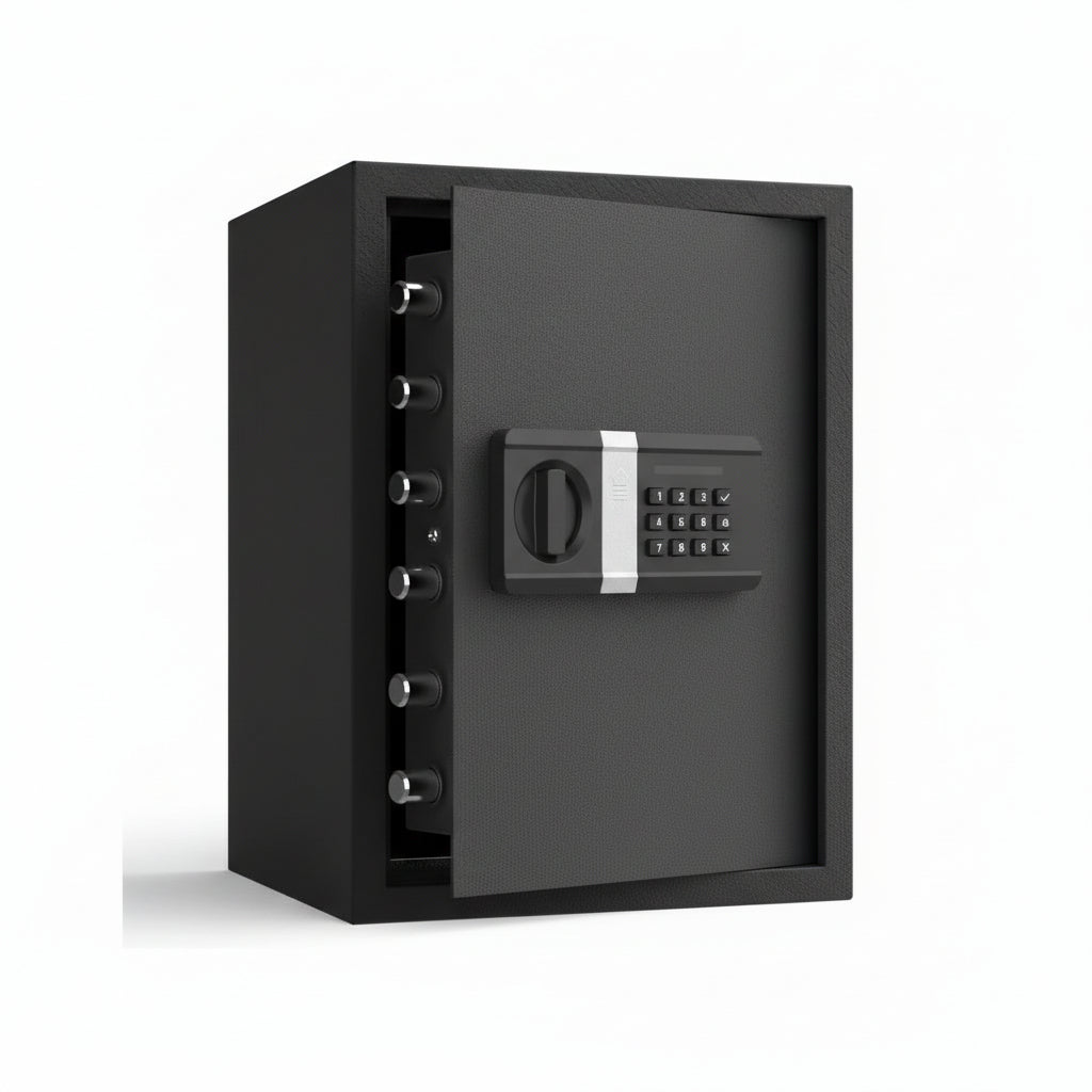 FORFEND Smart Home Safe with Wifi Connectivity and App Control for Secure Storage in Home or Office Features Voice Command Acti