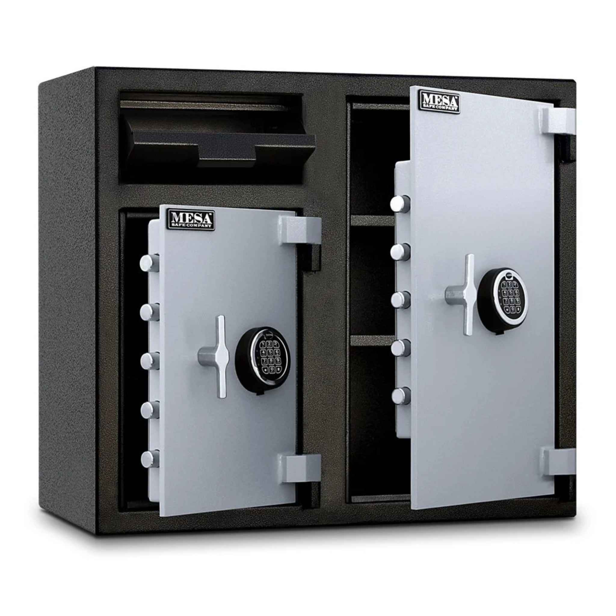 Mesa Safe MFL2731EE Wide Body Depository Safe, Dual Electronic Locks