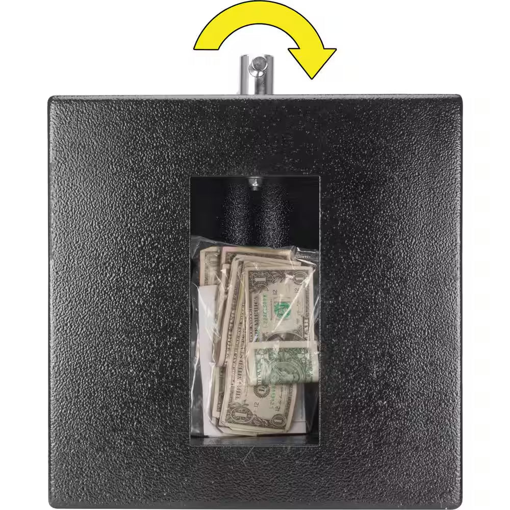 1.15 Cu. Ft. Rotary Hopper Depository Safe with Digital Keypad