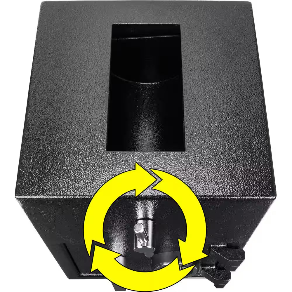 1.15 Cu. Ft. Rotary Hopper Depository Safe with Digital Keypad